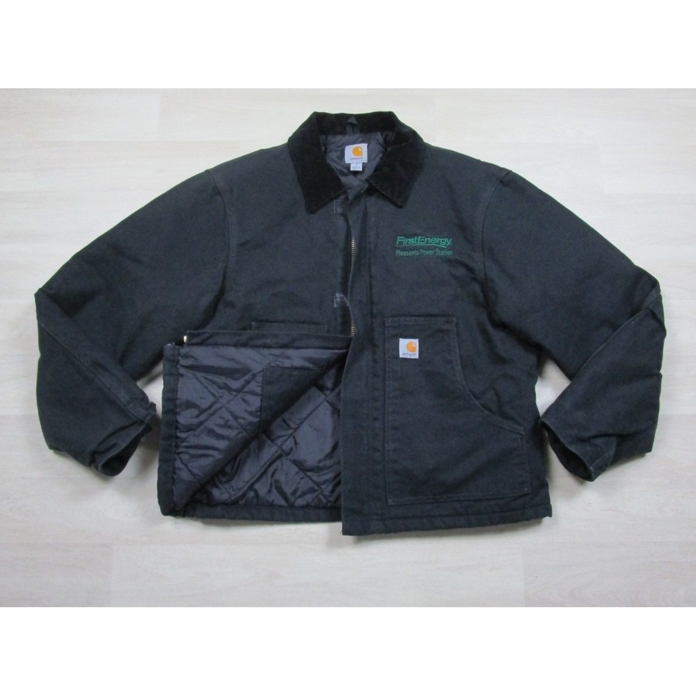 Carhartt J002 Arctic Traditional Work Jacket Men's (L) Quilt Lined First Energy
